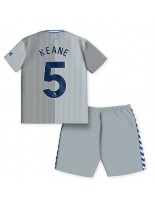 Everton Michael Keane #5 Kolmaspaita Lasten 2023-24 Lyhythihainen (+ shortsit)